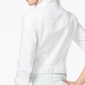 Maison Jules white jean jacket